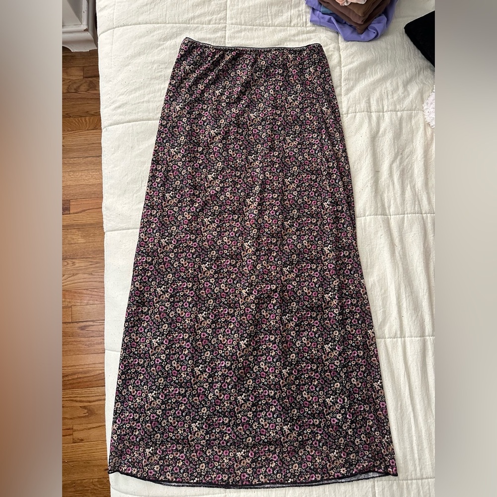 rsq floral skirt